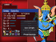 Ganesha as he appears in Devil Survivor