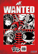 Ryuji along with other playable character appear on Visual Wanted Poster