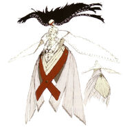 Izanami's first boss form concept art