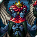 Azrael's portrait as it appears in Shin Megami Tensei: Strange Journey