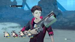 Diarahan being used in Soul Hackers 2.