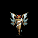 Lucifer's angelic sprite in Shin Megami Tensei II