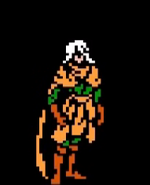 The partner's unhooded sprite from Megami Tensei II