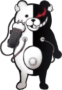 Monokuma wearing a COMP