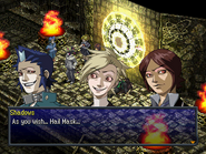 Shadow Tatsuya alongside Shadow Eikichi and Shadow Lisa at Caracol