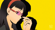 Yukiko in the second opening of the anime