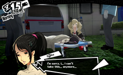 Shiho talking to Ann