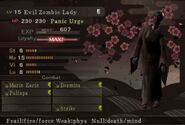 Zombie Lady in King Abaddon