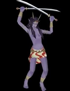 Yaksini as she appears in Shin Megami Tensei IMAGINE