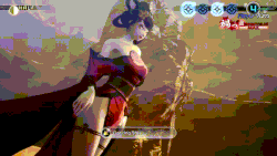 Dancing Strike being casted in Shin Megami Tensei V.