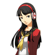 Yukiko Amagi's portrait in Dancing All Night