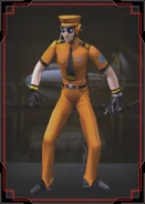 Gou Inaba's card from the info section of Maken X