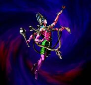 Vishnu as he appears in Devil Summoner