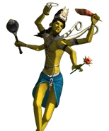 Vishnu as he appears in Persona Q: Shadow of the Labyrinth