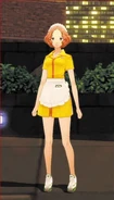 Haru in Erica's Uniform