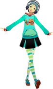 P3D Fuuka Yamagishi default outfit