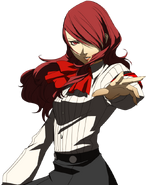 Mitsuru Kirijo All-Out Attack render for Persona 3 Portable