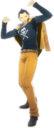 Kanji as Baofu in Persona 4: Dancing All Night