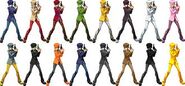 All possible color palettes for Naoto