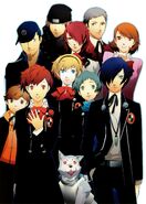 Mitsuru at the top