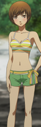 Chie in her swimsuit