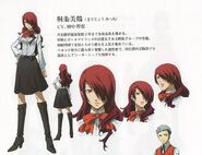 Concept artwork from Persona 3 The Movie