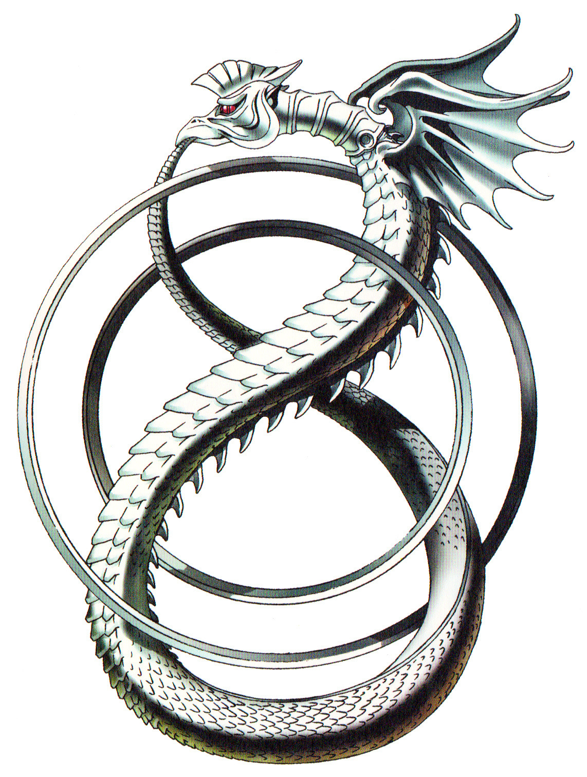 The Ouroboros, also known as Ophis or simply Ouroboros, is an ancient symbo...