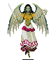 Gabriel's sprite as it appears in Shin Megami Tensei: if...