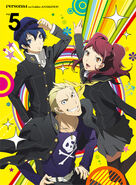 Naoto on the DVD Cover of P4GA Volume 5