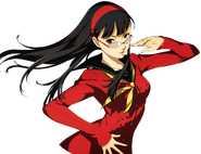 Yukiko's All-Out Attack portrait in Persona 4 Golden