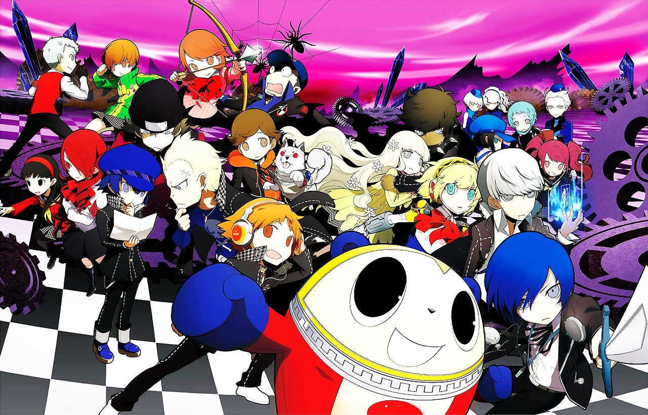 Sneak Peek at the Persona Q: Shadow of the Labyrinth Art Book