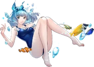 Miyu's swimsuit Artwork