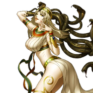 Cleopatra's portrait from her boss battle in Shin Megami Tensei IV Apocalypse