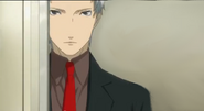 Akihiko's first appearance in Persona -trinity soul-