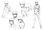 Protagonist sketches