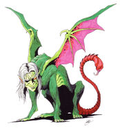 Manticore as seen in Shin Megami Tensei II