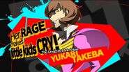 Shadow Yukari's render in Persona 4 Arena Ultimax