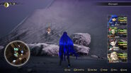 The Nahobino standing near a Miman-marking Cironnup in Otemachi in Shin Megami Tensei V.