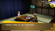 Nanako serving Mystery Food X