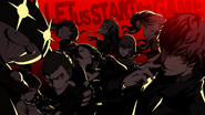 The Phantom Thieves in the splash screen