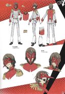 Akechi in the P5A Artbook (3)