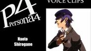 Persona 4 Naoto Shirogane Voice Clips