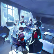 Seven Knights Idle Adventure x Persona 3 Reload Key Art