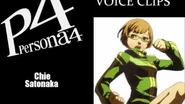 Persona 4 Chie Satonaka Voice Clips