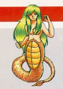 Concept art of Lamia for Megami Tensei