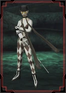 Acinaces's card from the Info section of Maken X