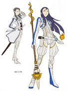 Gaston concept art in Shin Megami Tensei IV Apocalypse