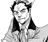 Tetsuma Tsuge as he appears in the manga adaptation