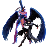 Super Smash Bros. Ultimate Maskless Joker & Arsène rendering
