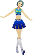P3D Fuuka Yamagishi Cheer Outfit